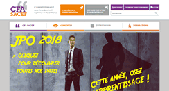 Desktop Screenshot of cfasacef.fr